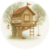 Brothers Ornament – Backyard Treehouse