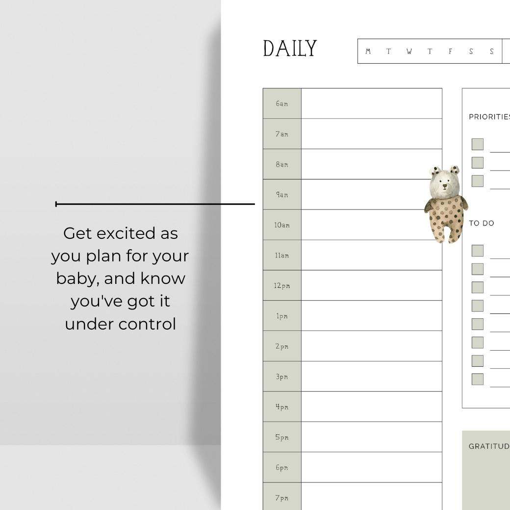 Daily Planner by Birchmark Designs