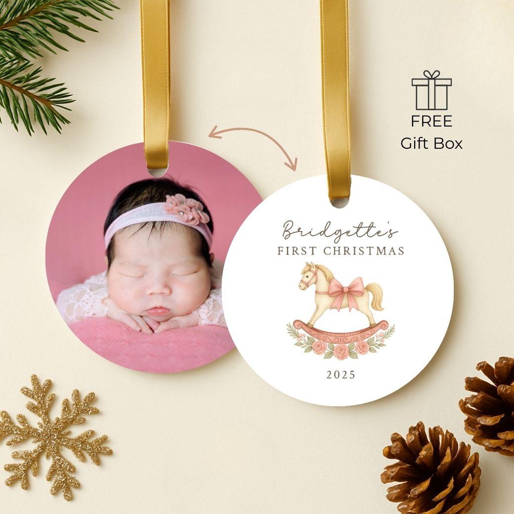 First Christmas Ornament - Rocking Horse
