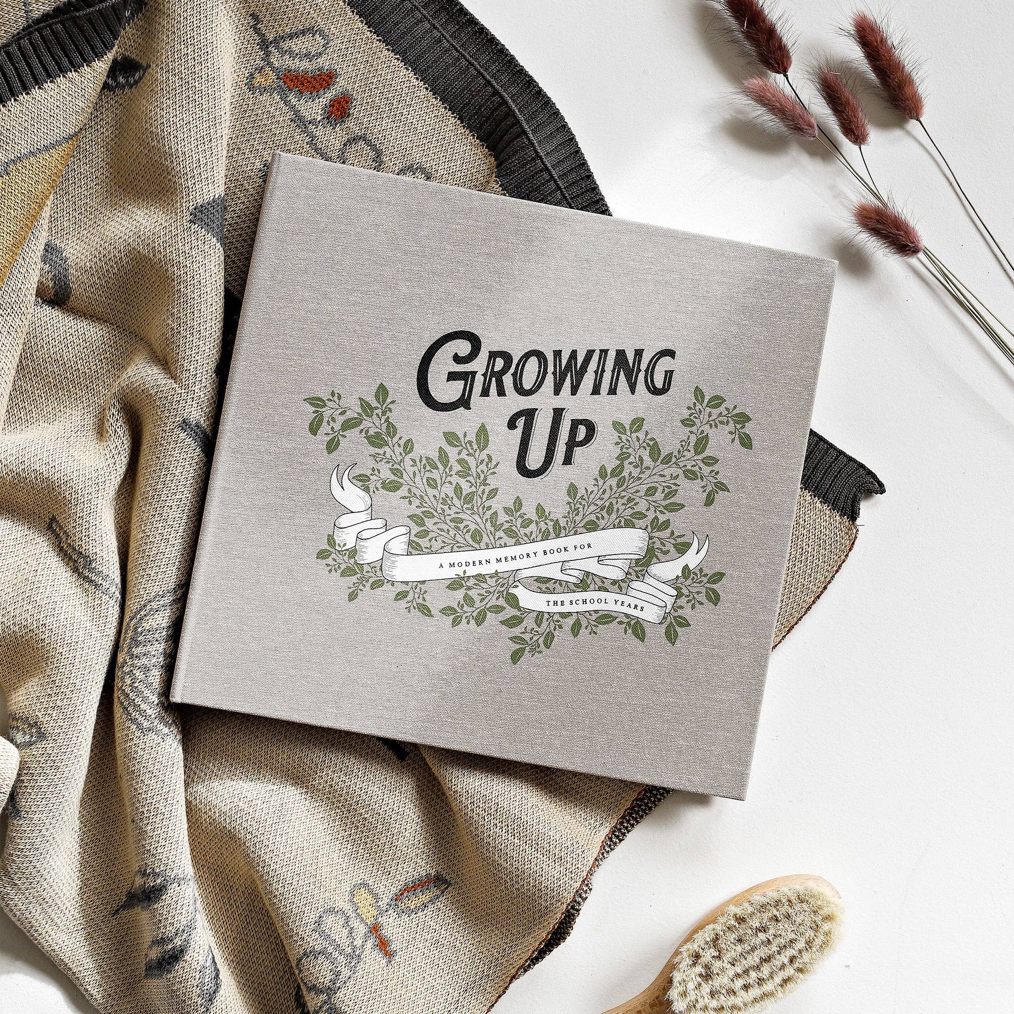 Growing Up: A Modern Memory Book for the School Years