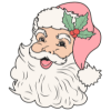 Retro Santa Letter Set