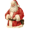 Vintage Santa Letter Set