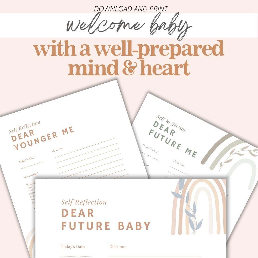 Self-Care Pregnancy Planner by Birchmark Designs
