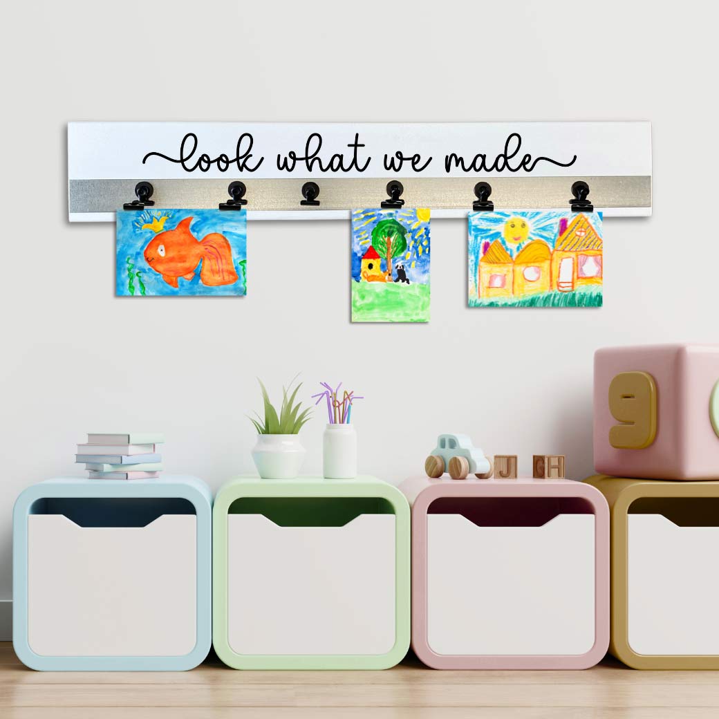 Artwork Display - White & Black