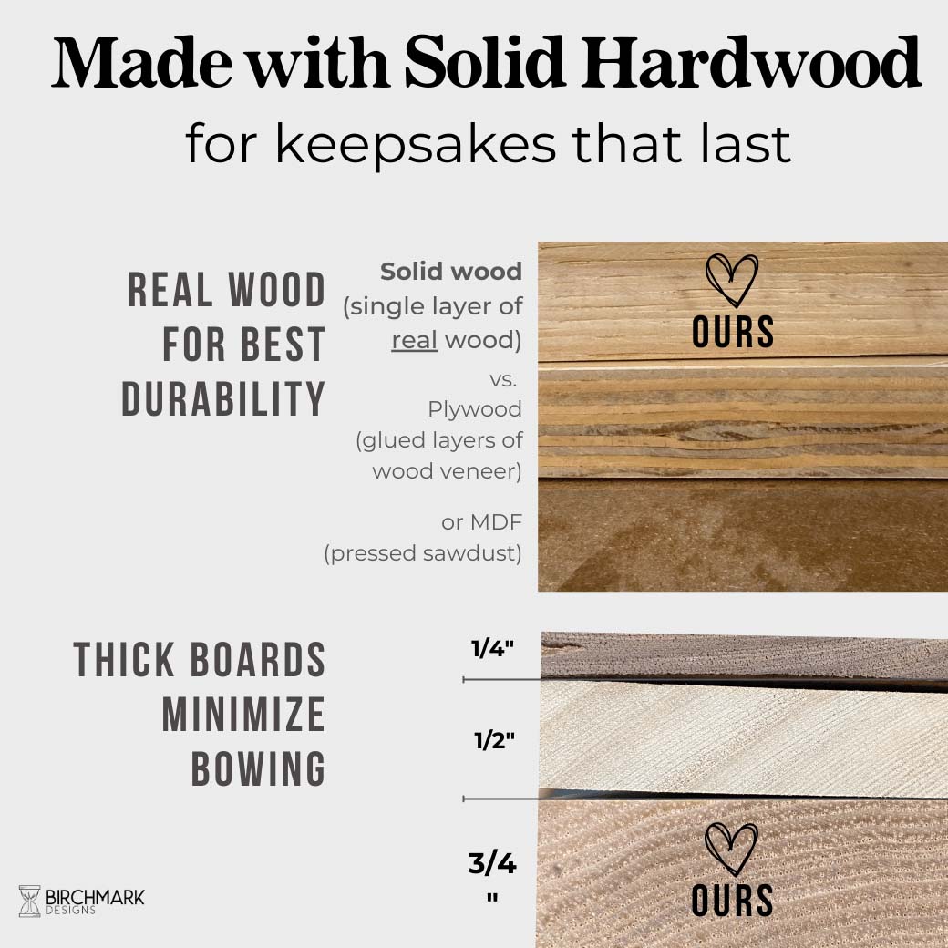 Artwork Display - Hickory & Black