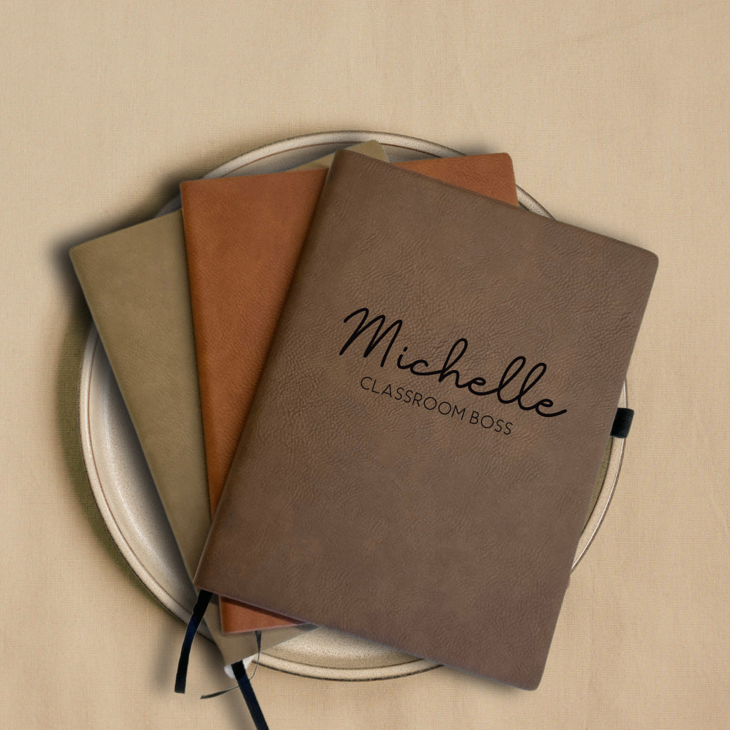 personalized teacher journal for the classroom boss