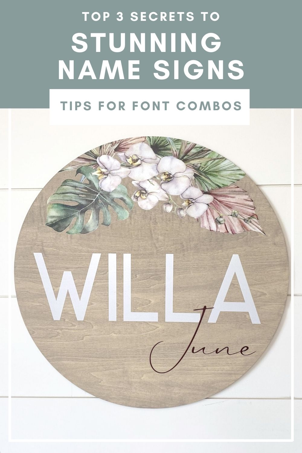 Secrets to Stunning Signs | Font Combos – Birchmark Designs