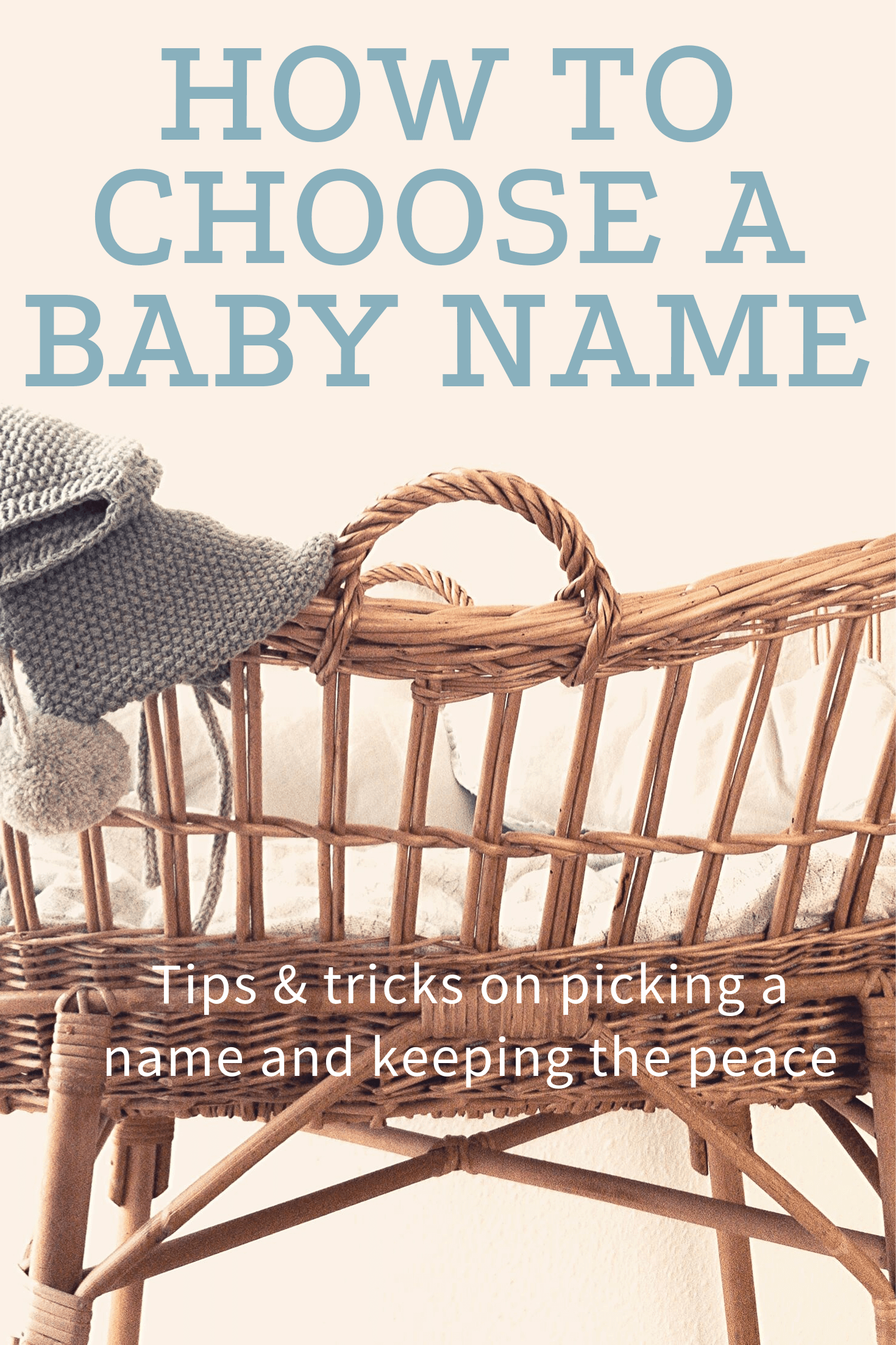 How to Choose Baby's Name - Birchmark Designs