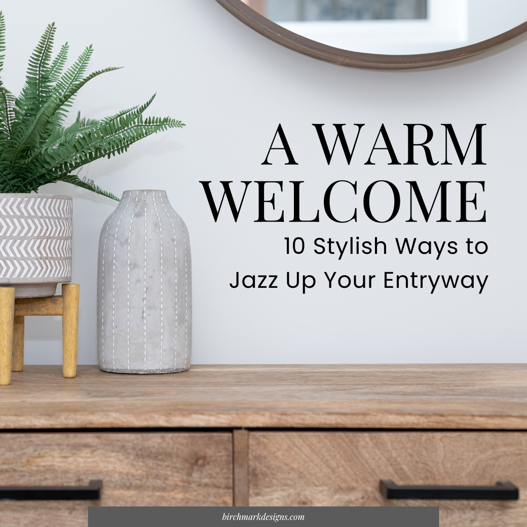 10 Stylish Ways to Jazz up Your Entryway