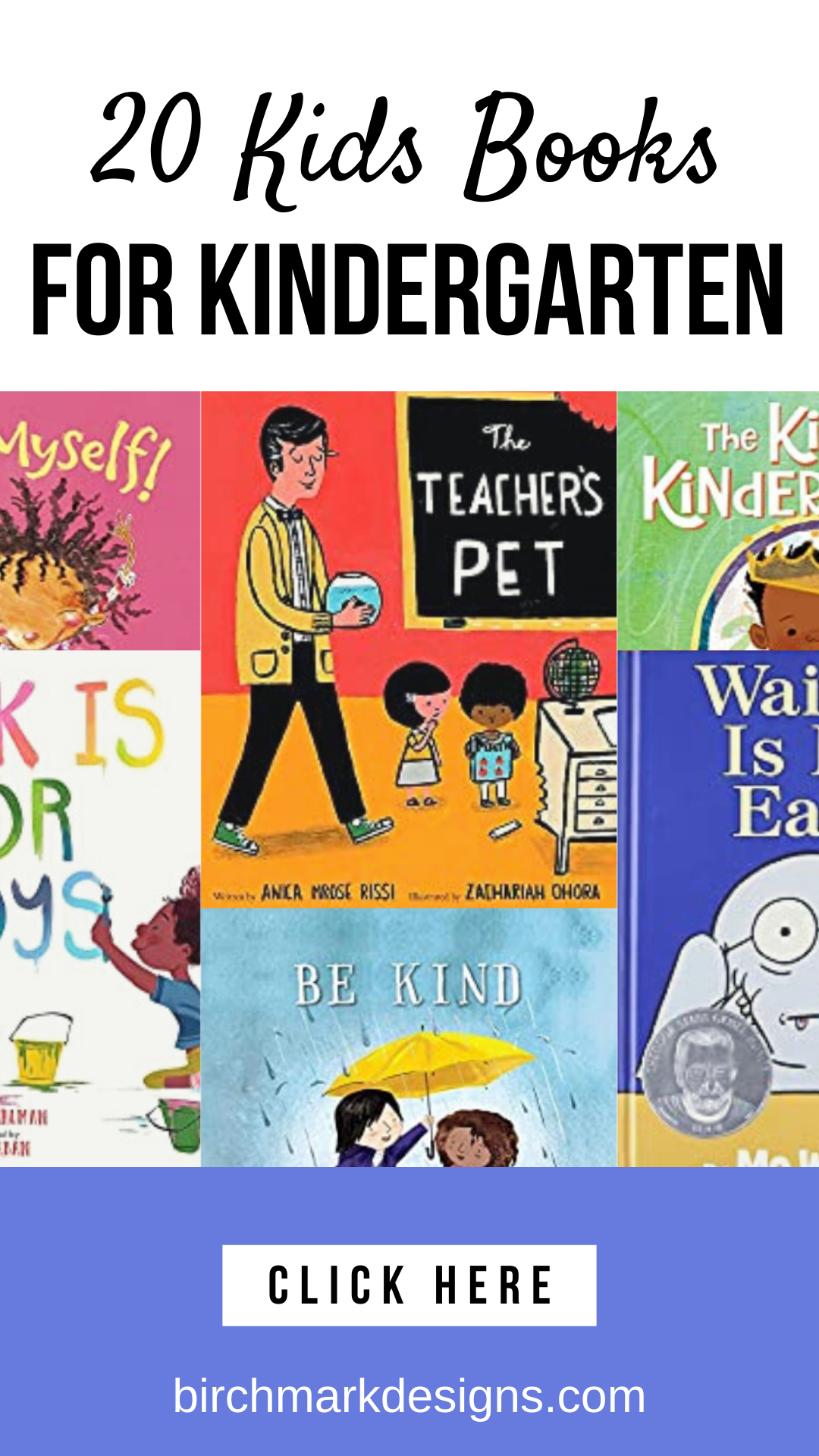 20 Kids Books For Kindergarten