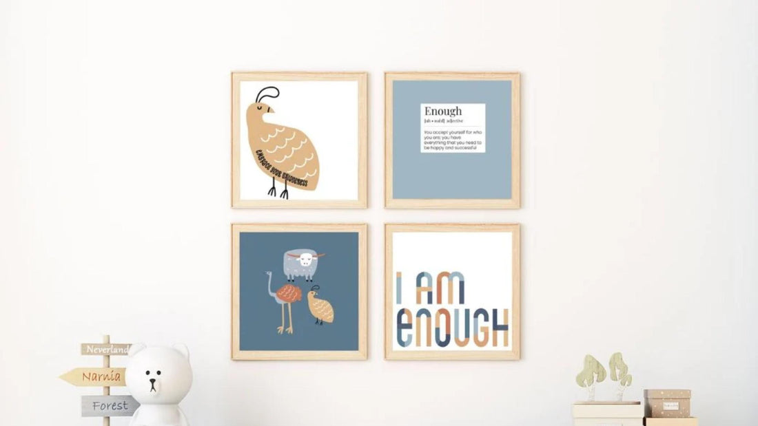 Children's Printable Wall Art & Affirmations