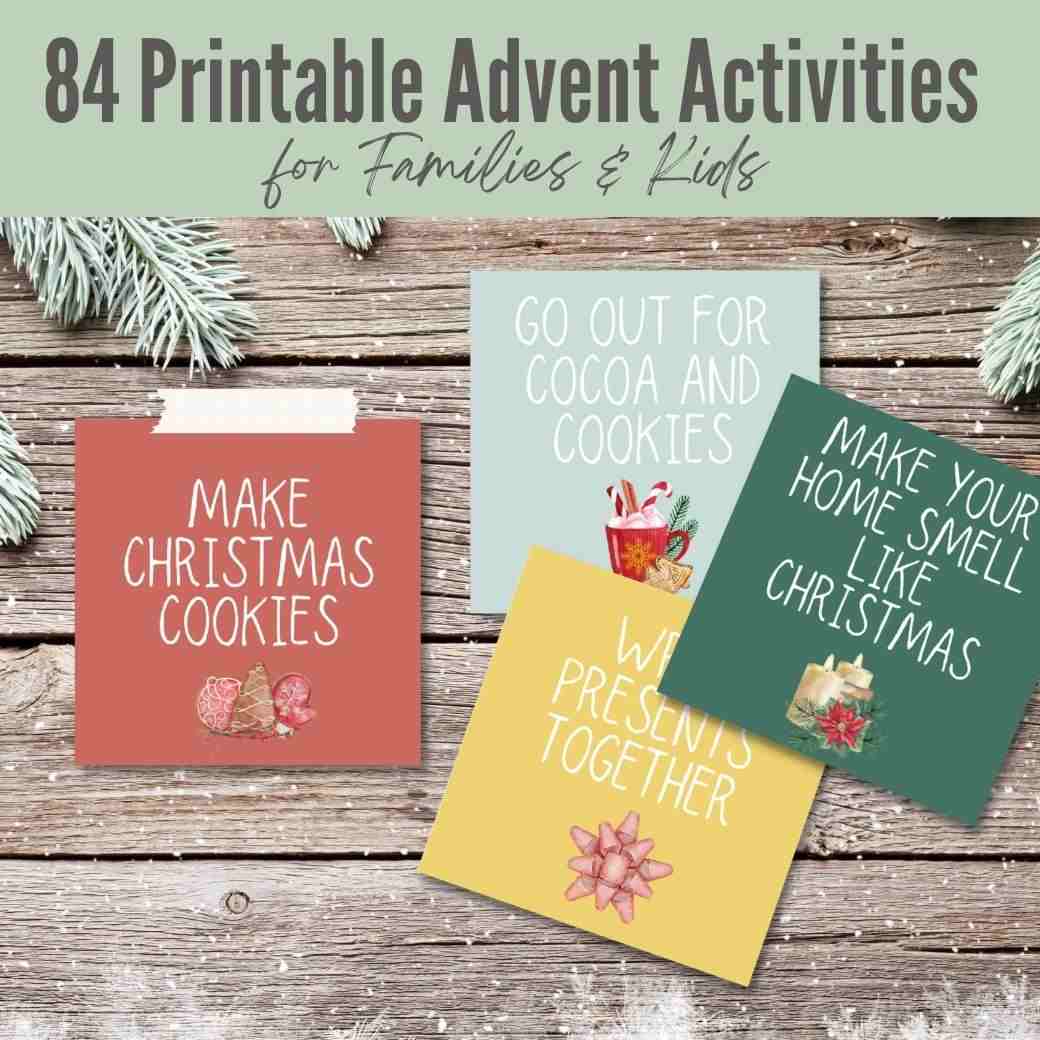Holiday Happenings Printable Advent Activities by Birchmark Designs