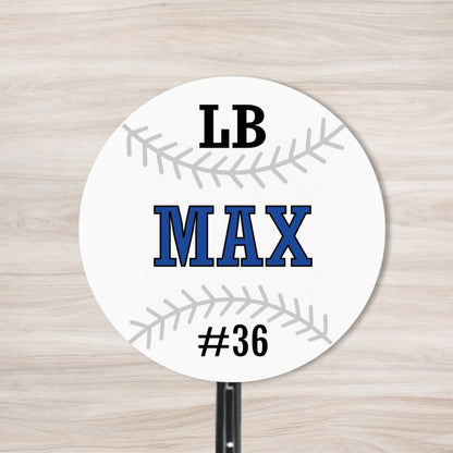 School Spirit Wooden Yard Sign - Baseball &amp; Softball