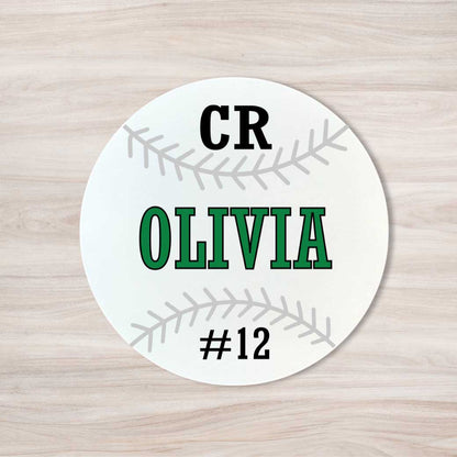 School Spirit Wooden Yard Sign - Baseball &amp; Softball