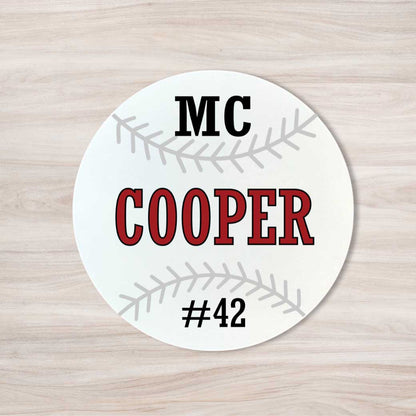 School Spirit Wooden Yard Sign - Baseball &amp; Softball