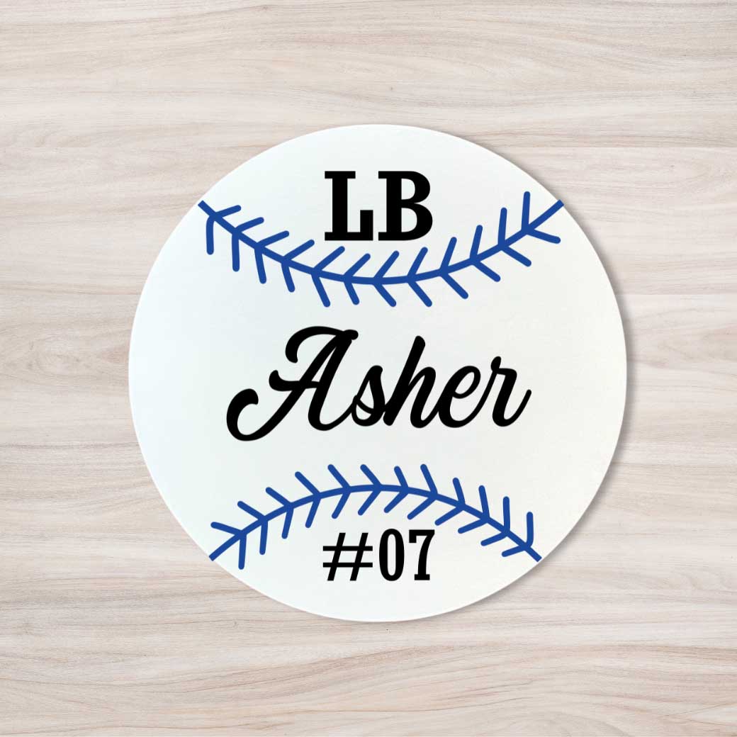 School Spirit Wooden Yard Sign - Baseball &amp; Softball