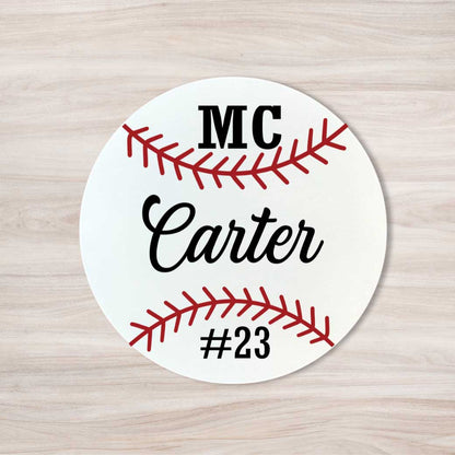 School Spirit Wooden Yard Sign - Baseball &amp; Softball