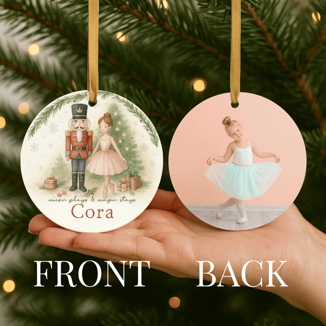 Storybook Ballet Christmas Ornament