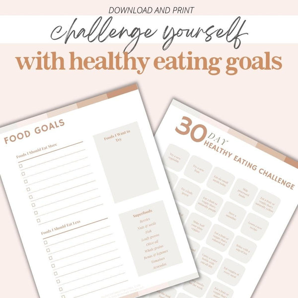 Printable Meal Planner - Birchmark Designs