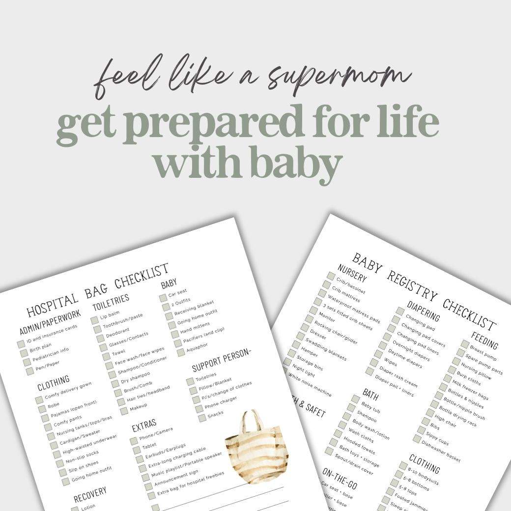 Queen Baby Checklist.pdf Baby Products Checklist