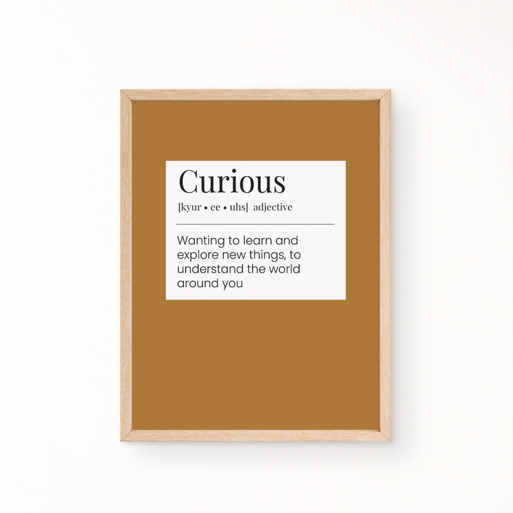 Printable I am Curious Poster Bundle by Birchmark Designs