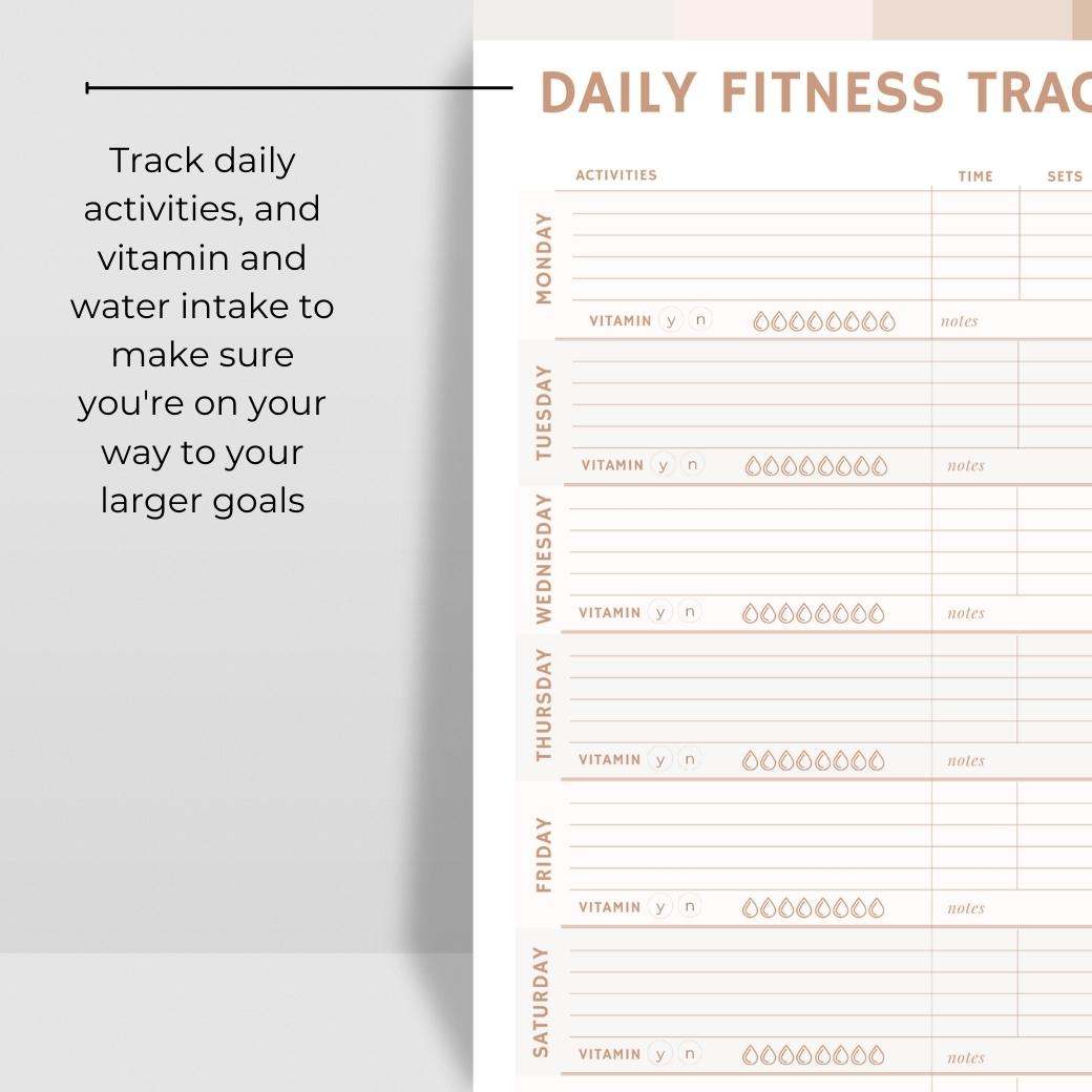 Fitness Pregnancy Planner by Birchmark Designs