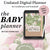 Digital Garden Baby Planner by Birchmark Designs