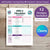 Editable Kids Morning Routine Chart by Birchmark Designs