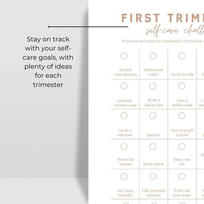 Self-Care Pregnancy Planner by Birchmark Designs