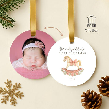 First Christmas Ornament - Rocking Horse