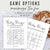 Printable Baby Shower Bingo by Birchmark Designs