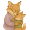 Grandma & Me Ornament – Hugging