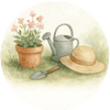 Grandma & Me Ornament – Garden Days