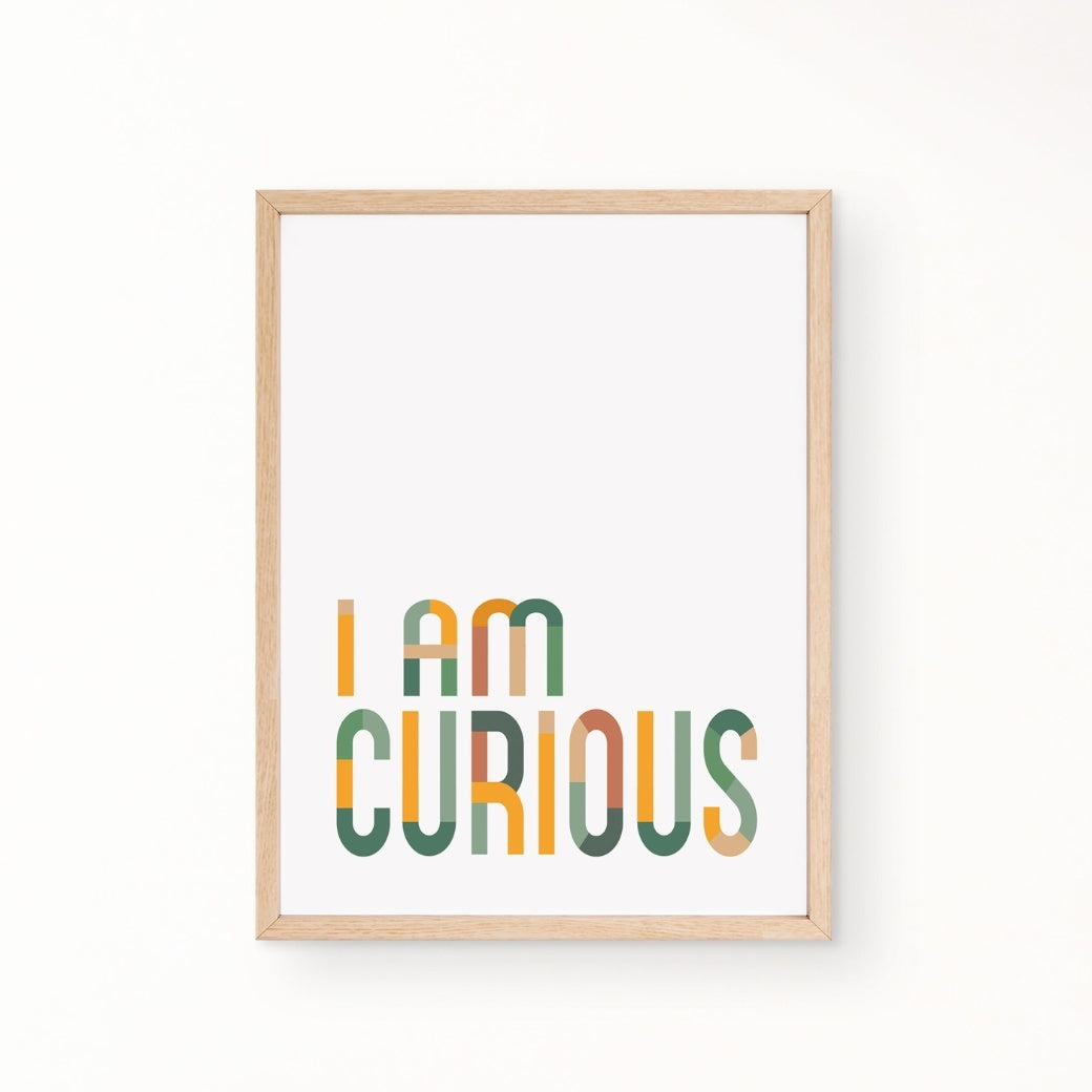 Printable I am Curious Poster Bundle by Birchmark Designs