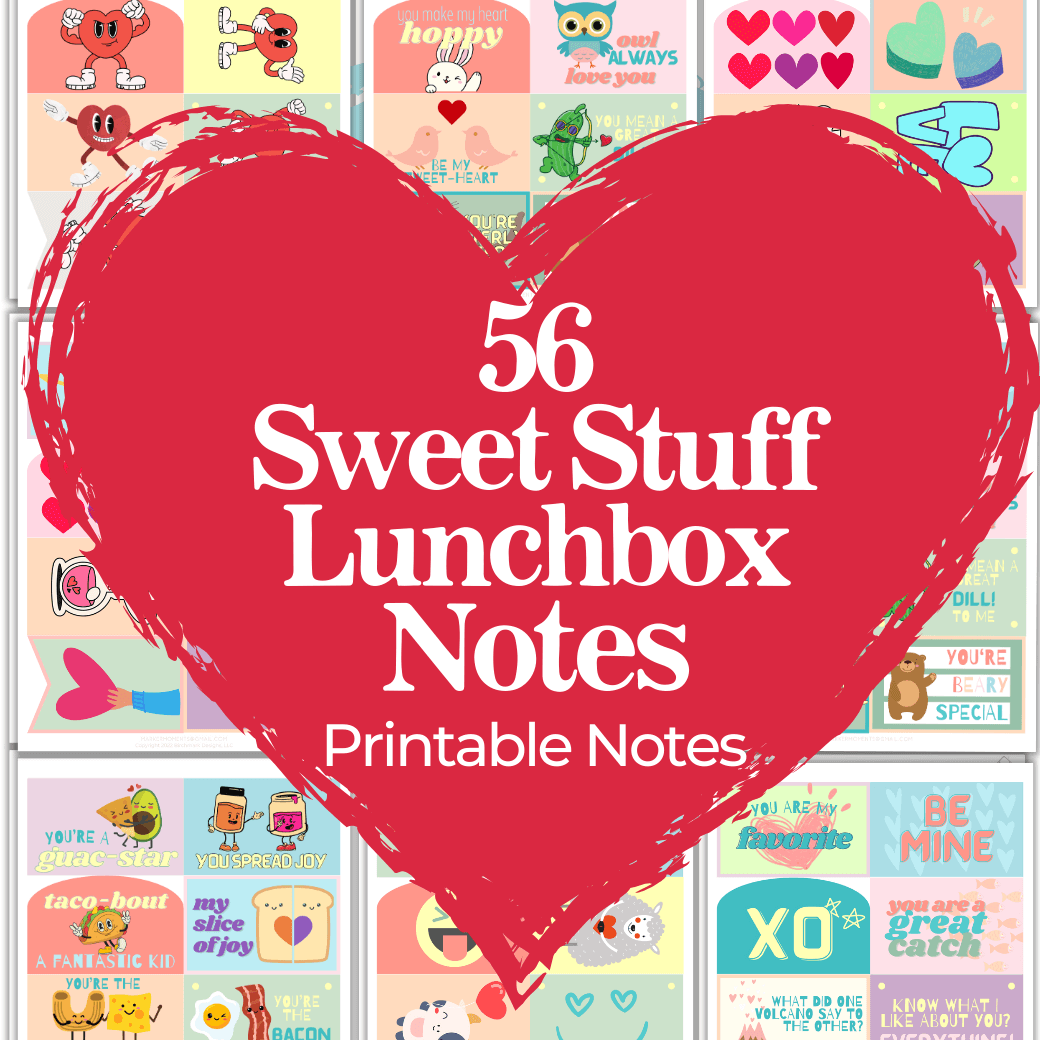 Sweet Stuff Lunchbox Notes - Birchmark Designs