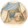 Mom & Me Ornament – Blanket Fort