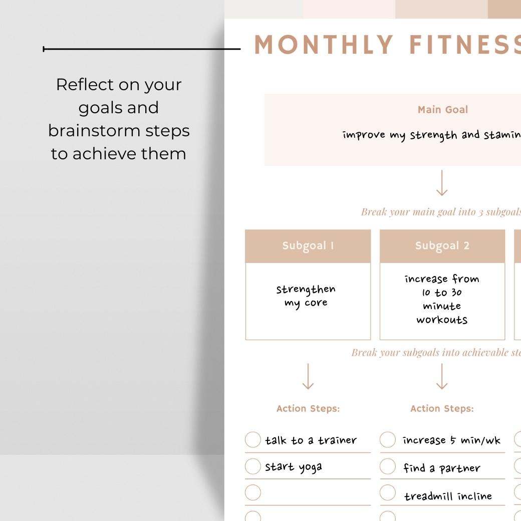 Fitness Pregnancy Planner by Birchmark Designs