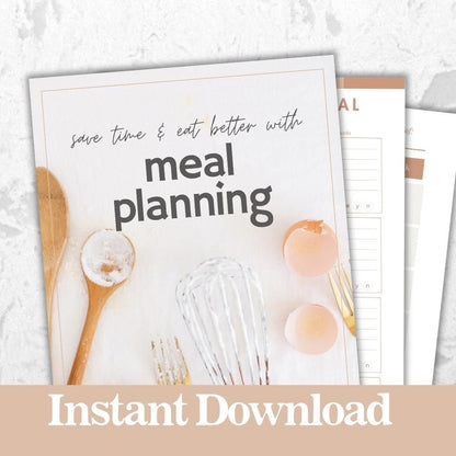 Printable Meal Planner by Birchmark Designs