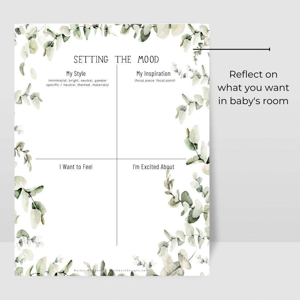 Boho Baby Nursery Planner by Birchmark Designs