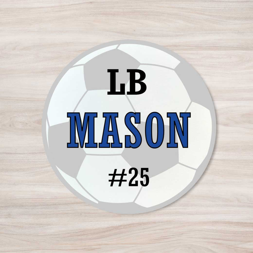 School Spirit Wooden Yard Sign - Soccer