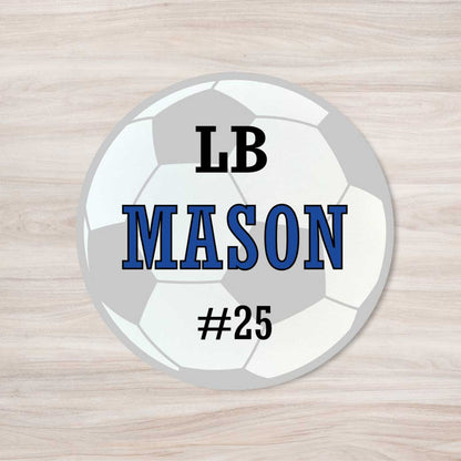 School Spirit Wooden Yard Sign - Soccer
