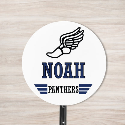 School Spirit Wooden Yard Sign - Track &amp; Field