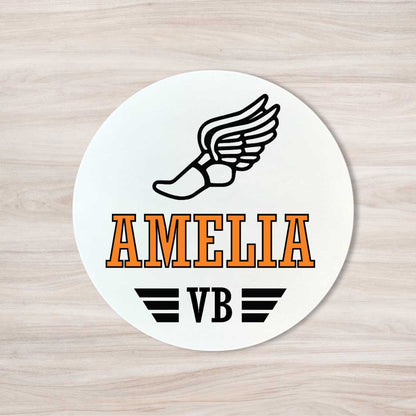 School Spirit Wooden Yard Sign - Track &amp; Field