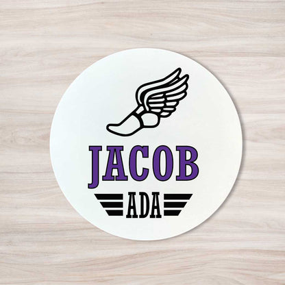 School Spirit Wooden Yard Sign - Track &amp; Field