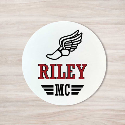 School Spirit Wooden Yard Sign - Track &amp; Field