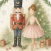 Storybook Ballet Christmas Ornament