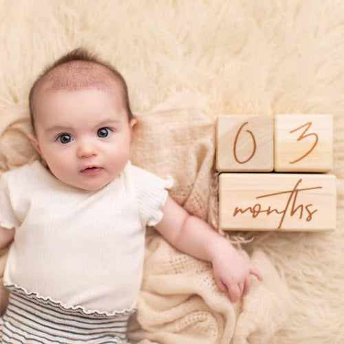 Pear Style Milestone Blocks