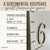 Modern Heritage White Growth Chart Ruler by Birchmark Designs